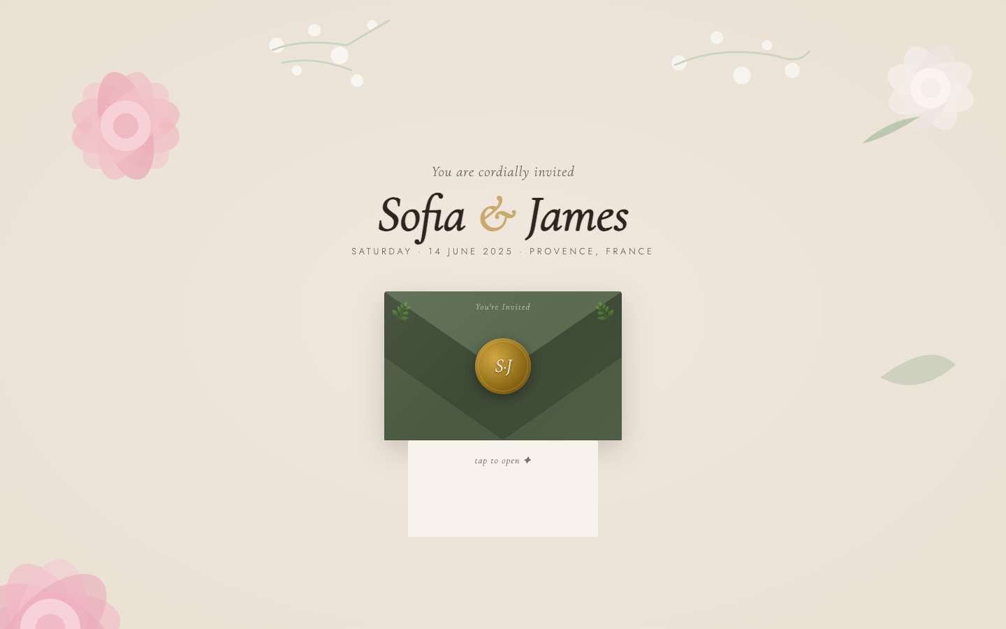 Wedding site